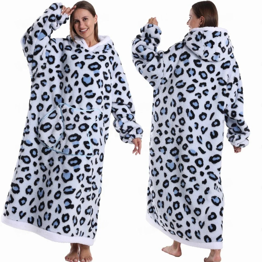 Bivvi Wearable Blanket Hoodie — Oversized Fleece Hoodie for Women & Men