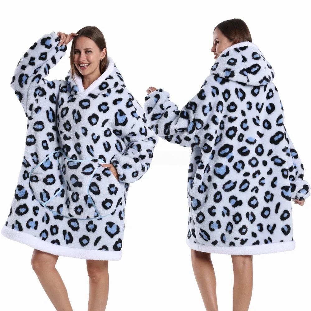 Bivvi Wearable Blanket Hoodie — Oversized Fleece Hoodie for Women & Men