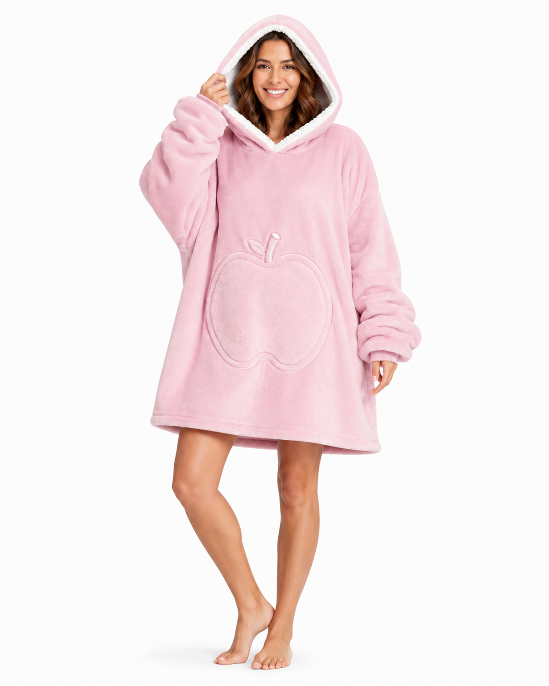 Bivvi Wearable Blanket Hoodie — Oversized Fleece Hoodie for Women & Men
