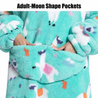 Bivvi Wearable Blanket Hoodie — Oversized Fleece Hoodie for Women & Men