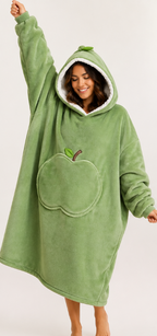 Bivvi Wearable Blanket Hoodie — Oversized Fleece Hoodie for Women & Men